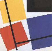 Theo van Doesburg Simultaneous Counter-Composition (mk09) oil on canvas
